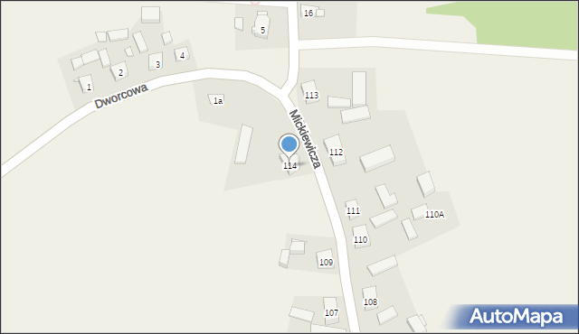 Sypniewo, Mickiewicza Adama, 114, mapa Sypniewo