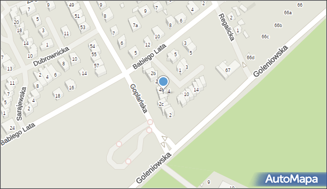 Szczecin, Miedwiańska, 4c, mapa Szczecina