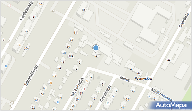 Tarnobrzeg, Mieszka I, 2, mapa Tarnobrzegu