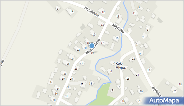 Tuczempy, Mickiewicza Adama, 19, mapa Tuczempy