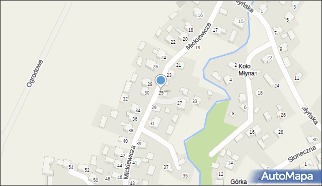 Tuczempy, Mickiewicza Adama, 25, mapa Tuczempy