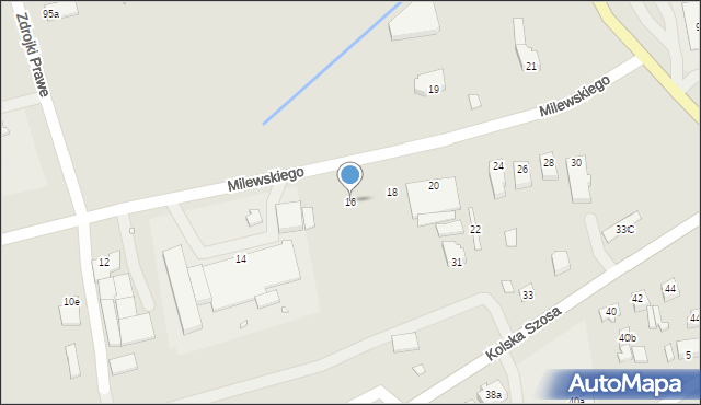 Turek, Milewskiego Wincentego, 16, mapa Turka