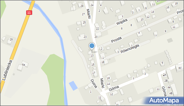 Tworóg, Miarki Karola, 21, mapa Tworóg