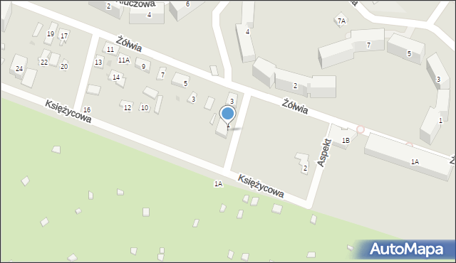 Warszawa, Mistrzowska, 1A, mapa Warszawy