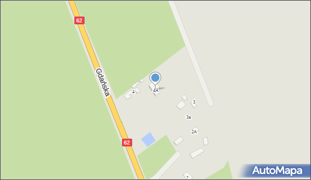 Węgrów, Miedzanka, 4A, mapa Węgrów