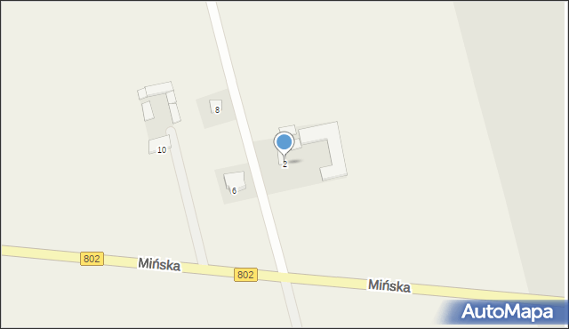 Wielgolas, Mińska, 2, mapa Wielgolas