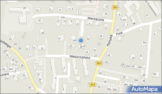 Wieliczka, Mieszczańska, 16, mapa Wieliczka