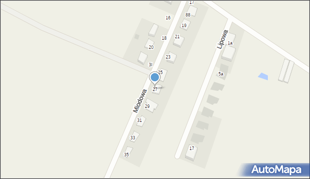 Włynkowo, Miodowa, 27, mapa Włynkowo