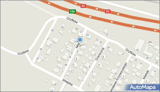 Wolin, Mieszka I, 10, mapa Wolin