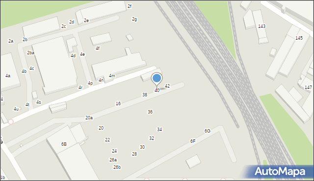 Wrocław, Międzyleska, 40, mapa Wrocławia