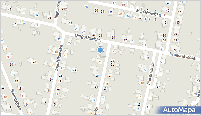 Wrocław, Miłkowska, 24, mapa Wrocławia