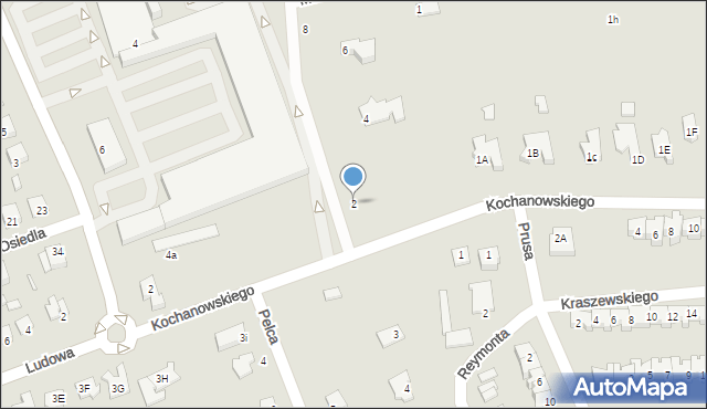 Wysokie Mazowieckie, Miłosza Czesława, 2, mapa Wysokie Mazowieckie