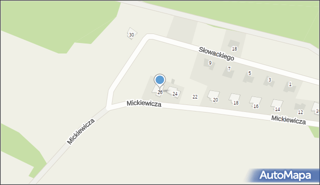 Zamek Bierzgłowski, Mickiewicza Adama, 26, mapa Zamek Bierzgłowski