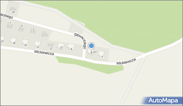 Zamek Bierzgłowski, Mickiewicza Adama, 6, mapa Zamek Bierzgłowski