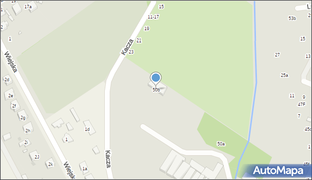 Zduńska Wola, Mickiewicza Adama, 50b, mapa Zduńska Wola