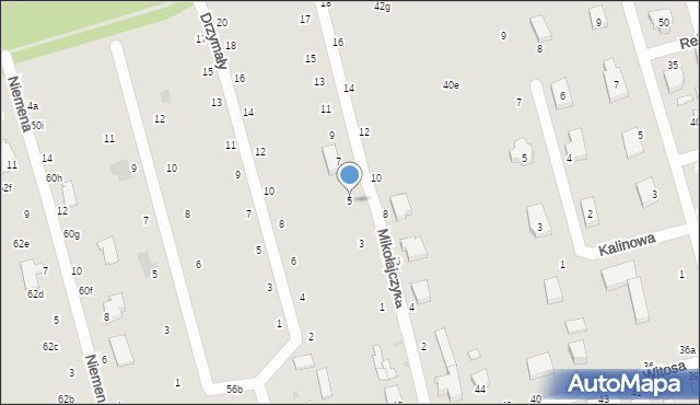 Zgierz, Mikołajczyka Stanisława, 5, mapa Zgierz