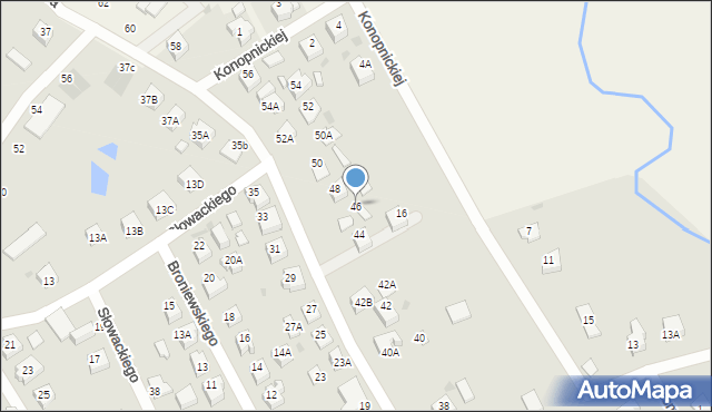 Żukowo, Mickiewicza Adama, 46, mapa Żukowo