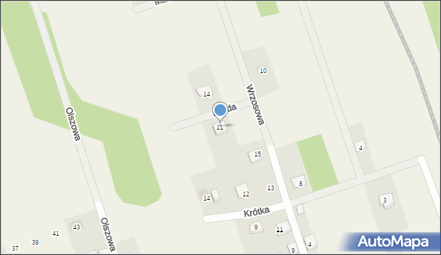 Augustówka, Młoda, 11, mapa Augustówka