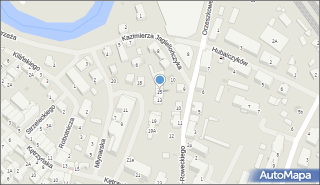 Bartoszyce, Młynarska, 15, mapa Bartoszyce