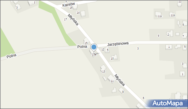Bestwinka, Młyńska, 13a, mapa Bestwinka