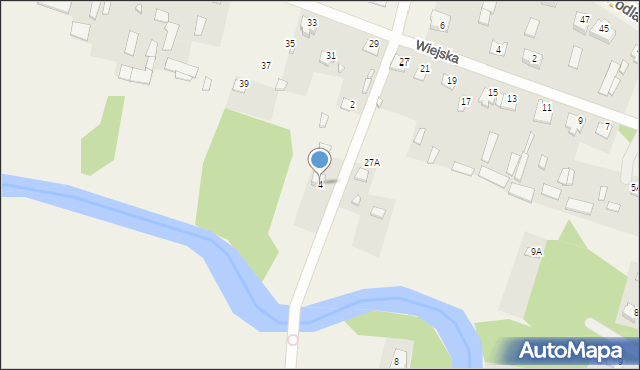 Borzychy, Młynarska, 4, mapa Borzychy