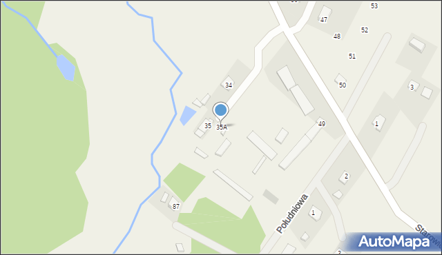 Brudzów, Młynek Brudzowski, 35A, mapa Brudzów