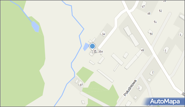 Brudzów, Młynek Brudzowski, 35B, mapa Brudzów