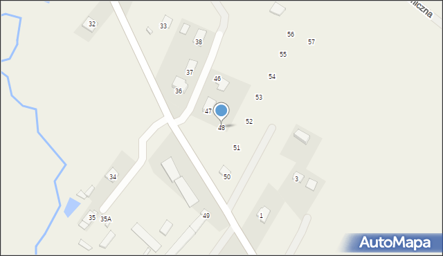 Brudzów, Młynek Brudzowski, 48, mapa Brudzów