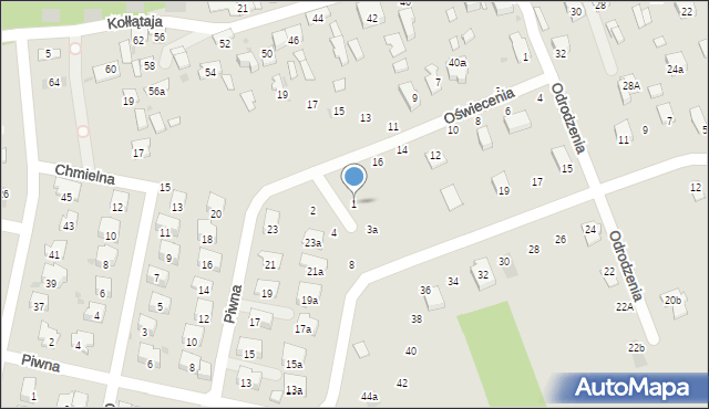 Brzesko, Młodzieżowa, 1, mapa Brzesko