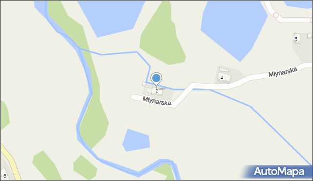 Bukowiec, Młynarska, 2, mapa Bukowiec