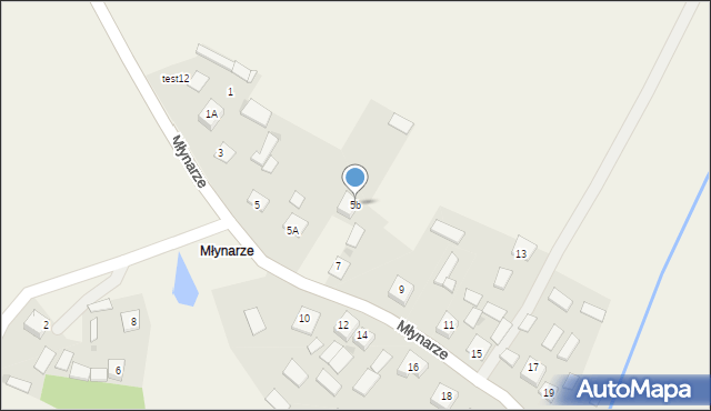 Cholewiana Góra, Młynarze, 5b, mapa Cholewiana Góra