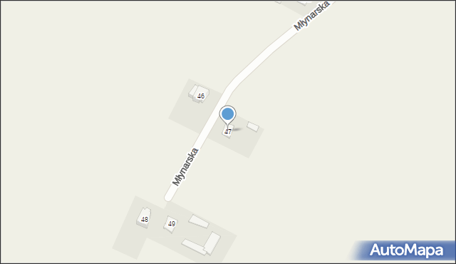 Chruszczewo, Młynarska, 47, mapa Chruszczewo