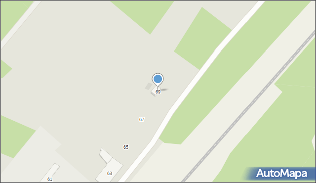 Czarna Białostocka, Młynowa, 69, mapa Czarna Białostocka