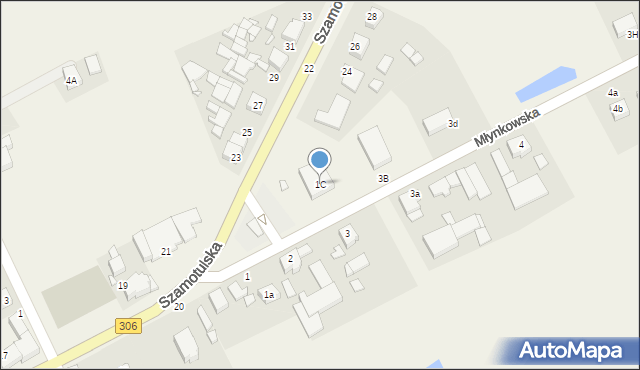 Duszniki, Młynkowska, 1C, mapa Duszniki