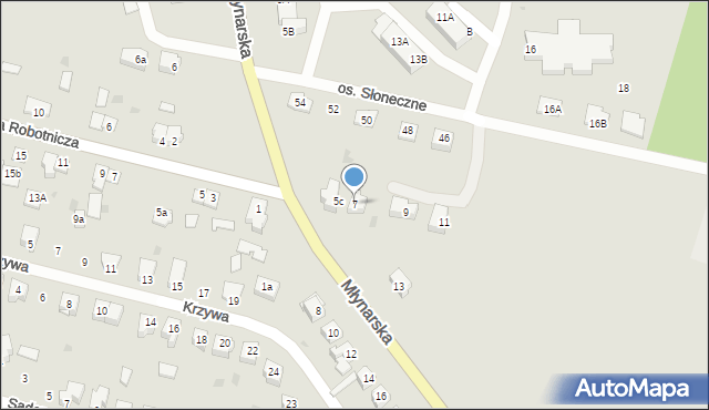 Frombork, Młynarska, 7, mapa Frombork