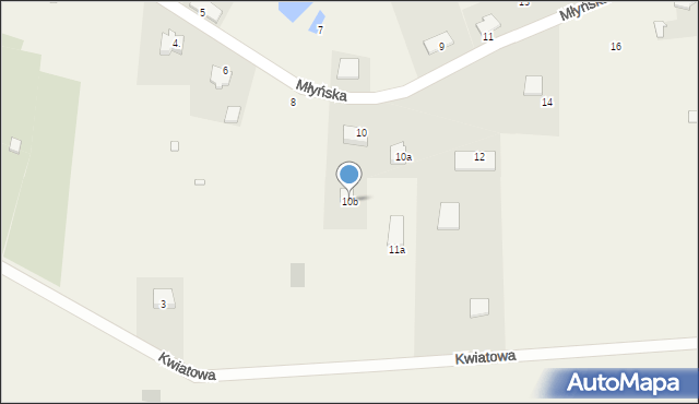 Gardeja, Młyńska, 10b, mapa Gardeja