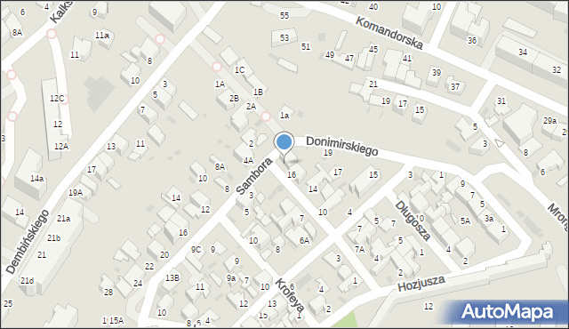 Gdynia, Młodzianowskiego Kazimierza, 18, mapa Gdyni