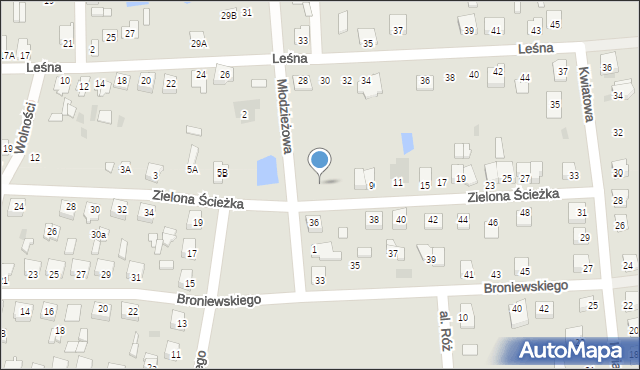 Glinojeck, Młodzieżowa, 3, mapa Glinojeck