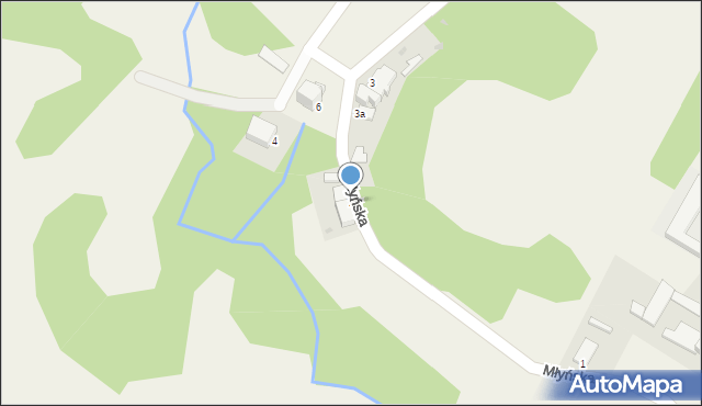 Gruczno, Młyńska, 2, mapa Gruczno