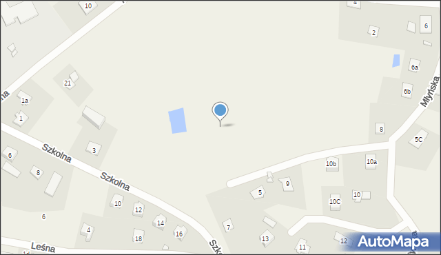 Jegłownik, Młyńska, 8d, mapa Jegłownik