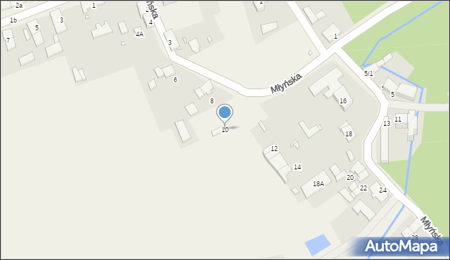 Karłowice, Młyńska, 10, mapa Karłowice