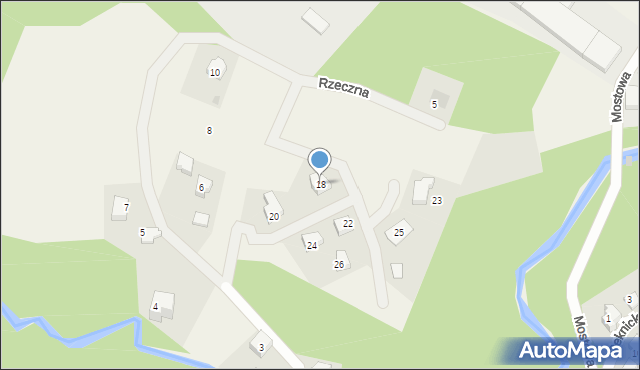Kolbudy, Młyńska, 18, mapa Kolbudy