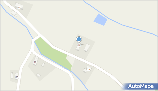 Mlądz, Mlądz, 18, mapa Mlądz