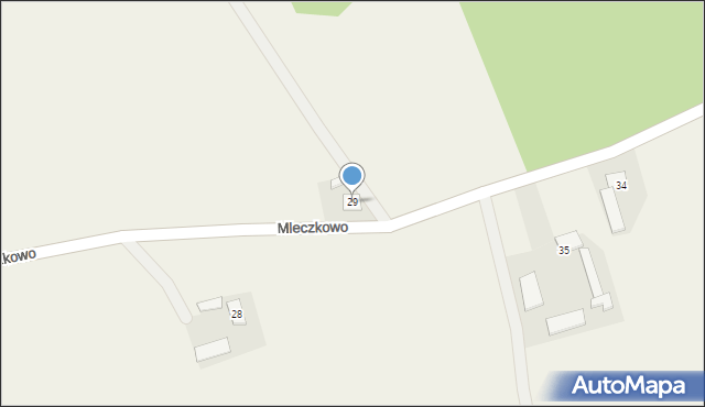 Mleczkowo, Mleczkowo, 29, mapa Mleczkowo