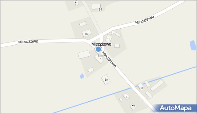 Mleczkowo, Mleczkowo, 9/4, mapa Mleczkowo