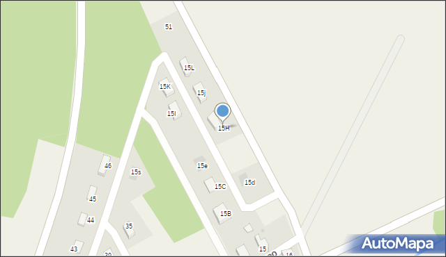 Mleczno, Mleczno, 15H, mapa Mleczno