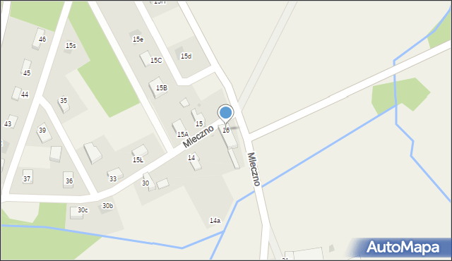 Mleczno, Mleczno, 16, mapa Mleczno