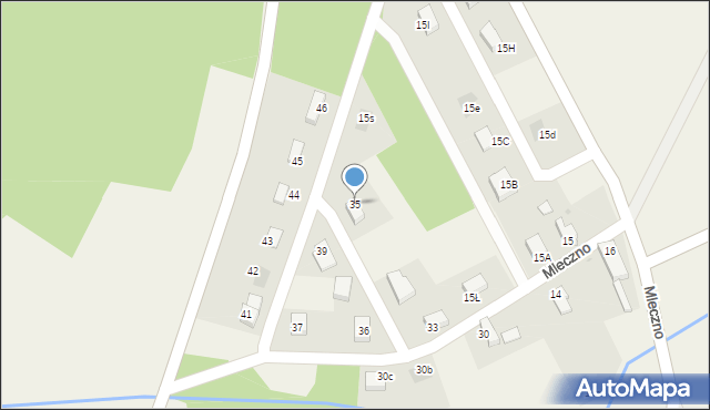 Mleczno, Mleczno, 35, mapa Mleczno