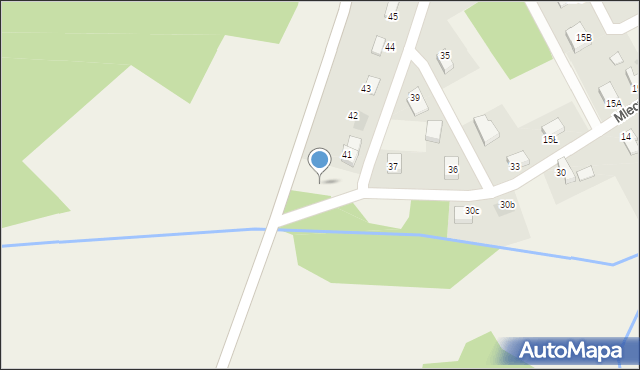 Mleczno, Mleczno, 40, mapa Mleczno