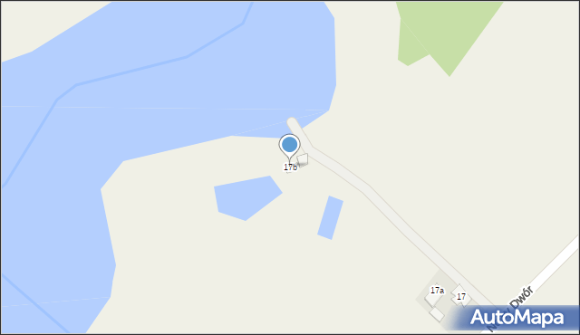 Mlewiec, Mlewiec, 17b, mapa Mlewiec